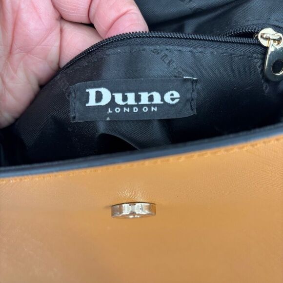 Dune London Faux Leather Handle Bag With Zip Pouch Wallet Brown - Picture 11 of 13